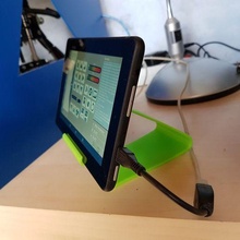 gcodeprintr tablet stand 3d print model - Mito3D