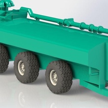gea ferme houle fumier haute détaillé modèle miniature Jeu rc camion quandua 3d print model - Mito3D