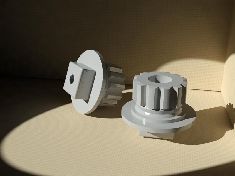 équipement belle engrenages machine 3D print model - Mito3D