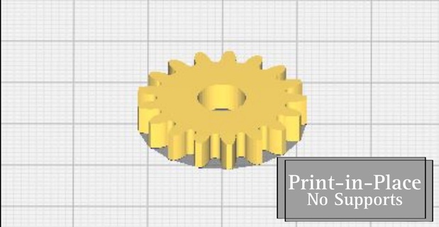 gear gear  3d print model - Mito3D