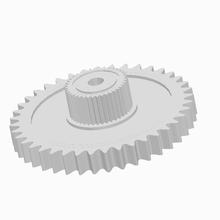 dişli aracı endüstriyel makine parçaları parçalar gearwheel gearset vites şanzıman fabrika özelleştirilebilir karikatür cog clockwork saat fırçalanmış otomatik 3d dişliler 3d print model - Mito3D