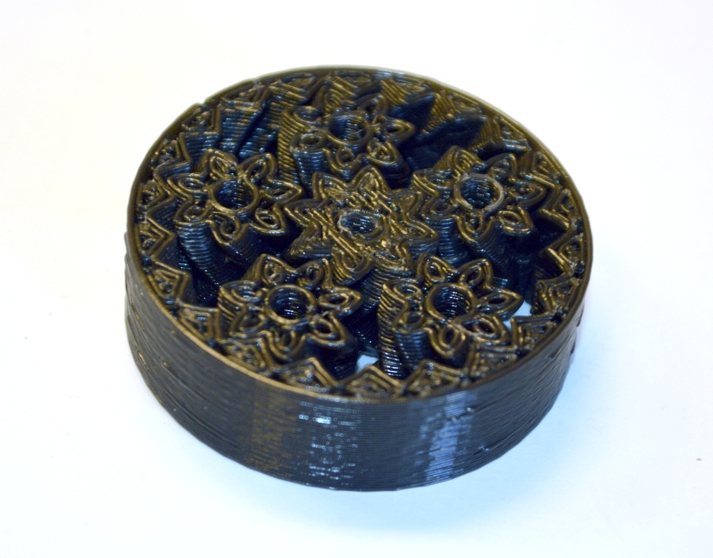 gear bearing holes planetary parts 3D print model - Mito3D