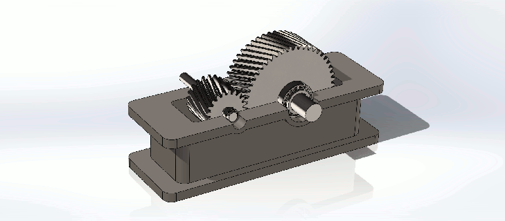 gear box transmation machine tools helical keys shafts bearings rotary motion 3d print model - Mito3D