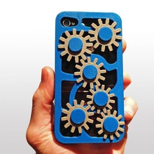 rouages d'engins mobiles iphone cover case 4 4s gadget protéger accident apple 3d print model - Mito3D