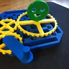 les engins de l'éducation divers l'apprentissage tvy la tige vapeur spinner le mécanisme makeredchallenge haute école engineeringproject 3d print model - Mito3D