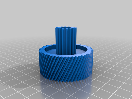 gear meat grinder diy tools makers 3d print model - Mito3D