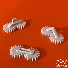 engranaje par impresión sitio artilugio agitarse juguete matemáticas Arte Ingenieria ingeniero mecánico 3d print model - Mito3D