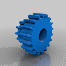 gear piece tool gears small parts 3d print model - Mito3D