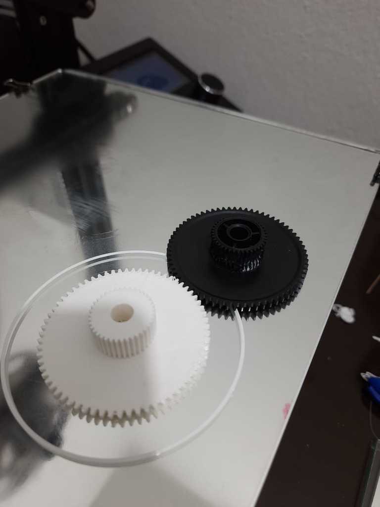 gear radio sony engrenagem engranages 3d printing 3D print model - Mito3D