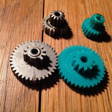 gear repair reducer stove pellets home gears gearing reduction 3d print model - Mito3D