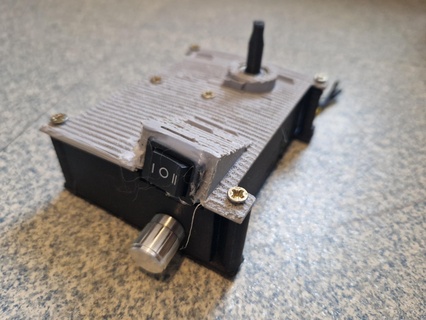 gearbox geared motor reduction box 3d print model - Mito3D