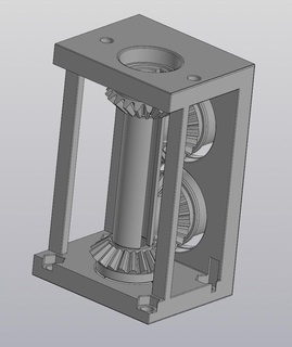 caja cambios alojamiento masa laminadora stl 3d print model - Mito3D