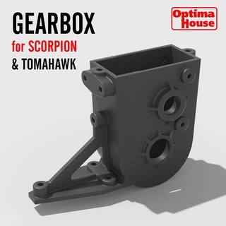 gearbox kyosho scorpion tomahawk turbo Various optimahouse optimaforever vintagerc rc rcparts kyoshotomahawk kyoshoscorpion 3d print model - Mito3D