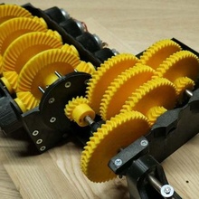 gearbox ratio 1 2187 tool diy gear gears print motor planetary youtube video 3d printing 3d print model - Mito3D