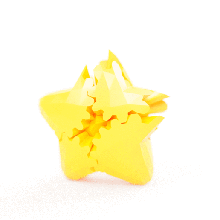 geared star game patent 3d print model - Mito3D