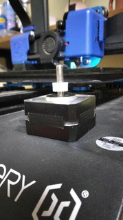 engrenagem artilharia gênio extrusora motor pró 3d impressão poupar partes 3d print model - Mito3D