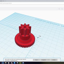 gearing part tool 3d print model - Mito3D
