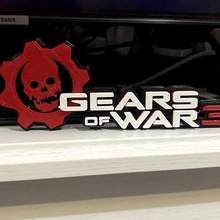 gears 3 logo xbox gaming gamer setupgaming logotipo xboxseriesx gears5 5 3d print model - Mito3D