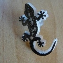 gecko casa il tatuaggio lizard 3d print model - Mito3D