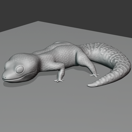 geco 3D print model - Mito3D