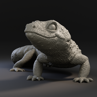 gecko arte eublefaris lagarto animal selvagem animais selvagens 3d print model - Mito3D