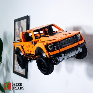 geco ladrillos pared montar técnica vado raptor 42126 coche vehiculo 3d print model - Mito3D