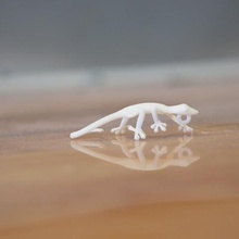 gecko pendant jewelry 3d print model - Mito3D