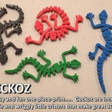 geckoz oyun kıvranma kıvran benzersiz snakez yılan sharkz sürüngen baskı yer mevcut popüler tek parça muzz64 hareketli modelleri model minisaurs lizzard kertenkeleler kertenkele hediye z 039 gecko& gecko komik eğlenceli esnek balık fossilz dinozorlar dinozor hayvanlar hayvan 3d print model - Mito3D