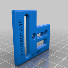 geeetech a10 y-axis bracket offset 3d print model - Mito3D