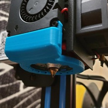geeetech a10t cooling fan duct ring tool a10 3d Drucker Zubehör 3d print model - Mito3D