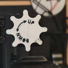 geeetech a20m z axis knob tool wheel ender printer dual estrusion 3d print model - Mito3D