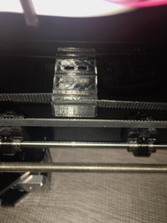 geeetech i3 pro b belt holder Tools i3b acryli prusa mk2 3d printer parts 3d print model - Mito3D