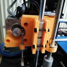 geeetech prusa i3 parts tool 3d printer carriage i3x modification modified motor mount stepper axis 3d print model - Mito3D