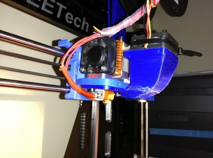 geeetech prusa i3 pro extruder fan duct mkii Tools 3d printer extruders 3d print model - Mito3D