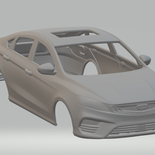 geely bin rui sedan 3d print model - Mito3D