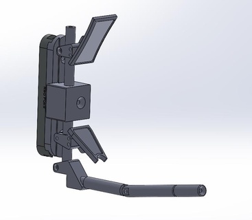 gehman butt plate air rifle field target 3d print model - Mito3D