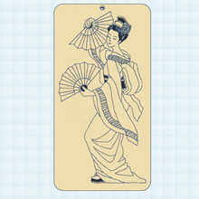 geisha 0320 art décor d'impression japon 3d print model - Mito3D