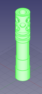 gel gun barrel extension toy orbee 3d print model - Mito3D
