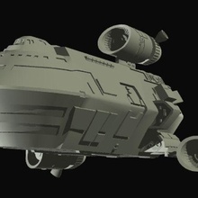 gemenon viaggiatore stonetemplestudios bsg battlestar galactica 3d print model - Mito3D