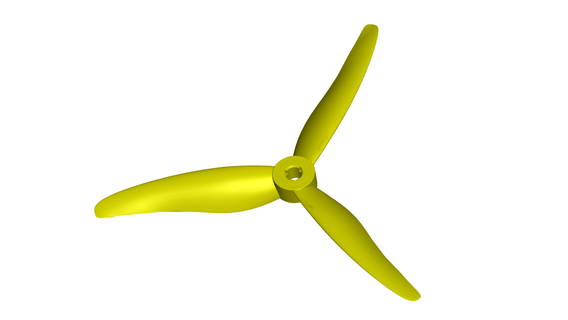 gemfan Jeu tête rotor turbine hélice jet ventilateur avion bateau navire rc marin lame turboréacteur yacht Marin 3d print model - Mito3D