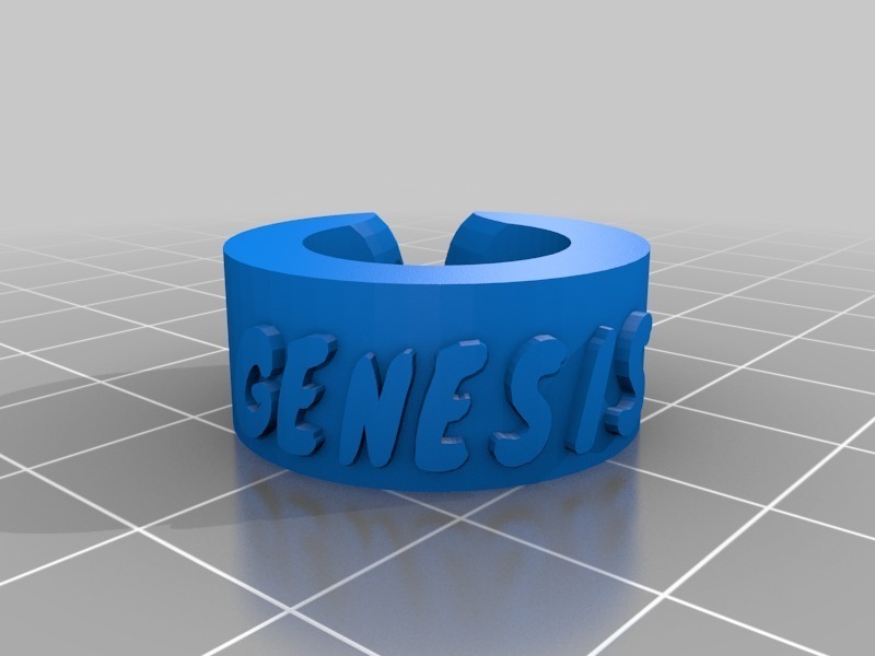 gen's ring Fashion customized fashion 3D print model - Mito3D