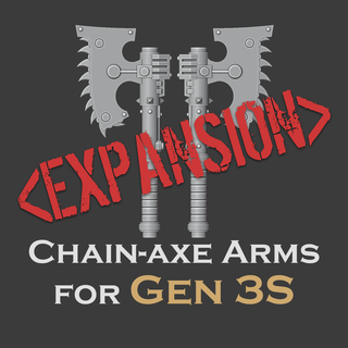 gen 3s chain axe braços expansão 3d print model - Mito3D