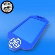 general electric card holder door badge ge 3d print model - Mito3D