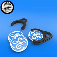 general electric cart token key ring from shopping 3d print model - Mito3D