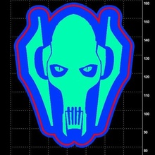 general grievous star wars cookie cutter home cookies toy 3d print model - Mito3D