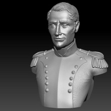 general mackenna chile chilean military policy pinochet police soldier 3d print model - Mito3D