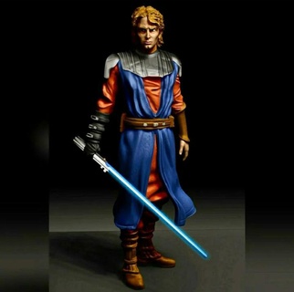 Skywalker Estrela guerras anakin figura clone sabre luz Jedi darth Vader 3d print model - Mito3D