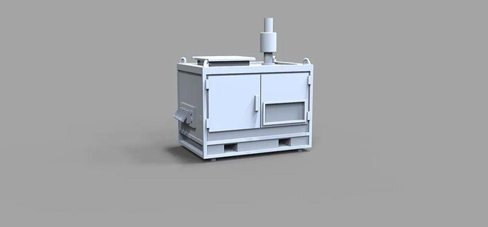 generator 1 50 ship model making crane boat rc ofshore vessel dock container 3d print model - Mito3D