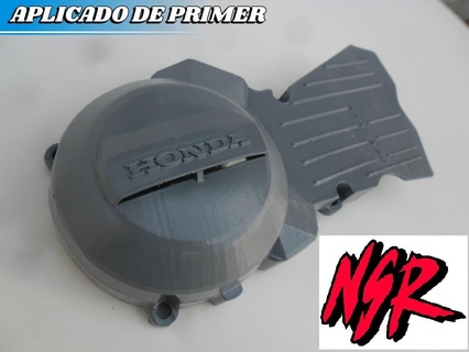 generator sprocket cover nsr 250 motorcycle high poly upgrade 3d print model - Mito3D