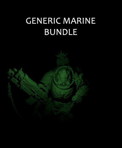 generico marines bundle gioco martello of guerra marino 1 scansione pacco spazio 3d print model - Mito3D